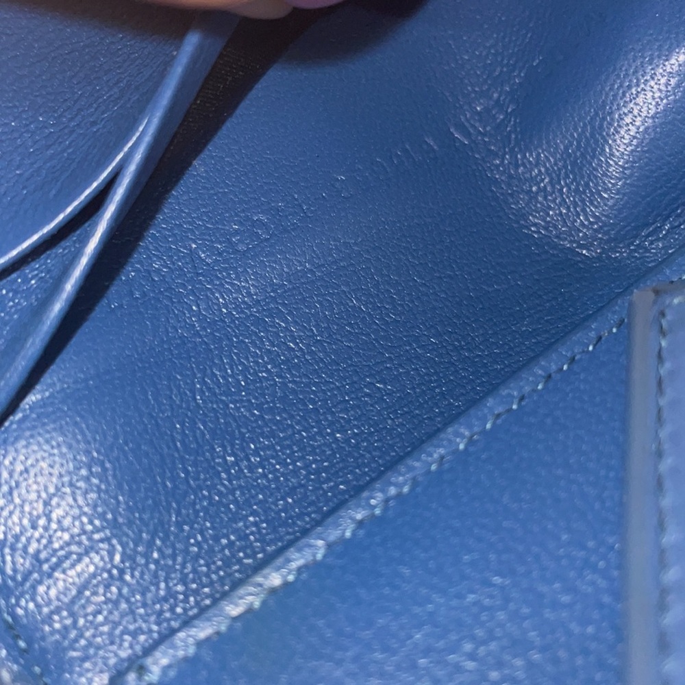 SOLD❤️Authentic Balenciaga Mini Wallet in Blue💙 - Picture 15 of 16